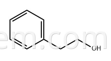 Struktura alkoholu fenetylowego